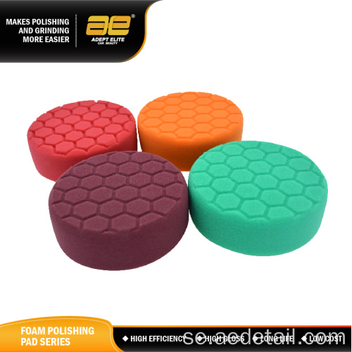 Honeycomb Structure Sponge Polishing Pad With Back Plate